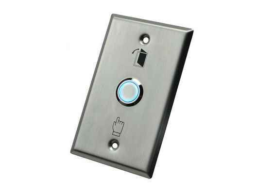 LED Indicator Push to Exit Button for Electric Lock with strong S / S Panel
