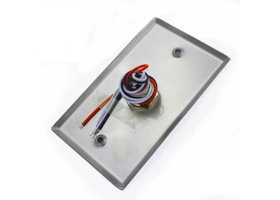 LED Indicator Push to Exit Button for Electric Lock with strong S / S Panel