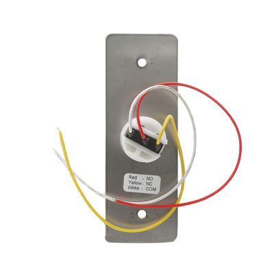 Stainless steel Push To Release Button Customised Sign Super Contact Area