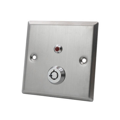2 Pole Securitron Key Operated Switch , Two Position Safety Key Switch 12V