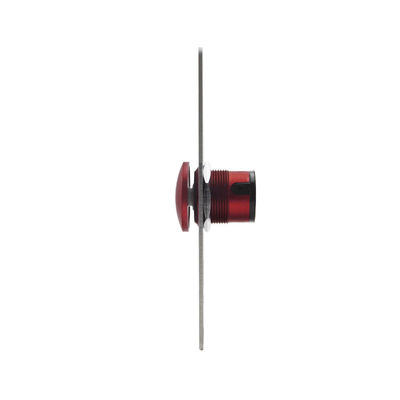 Anti - Vandal Red Or Green Door Exit Push Button Micro Switch With Fireproof Material Faceplate