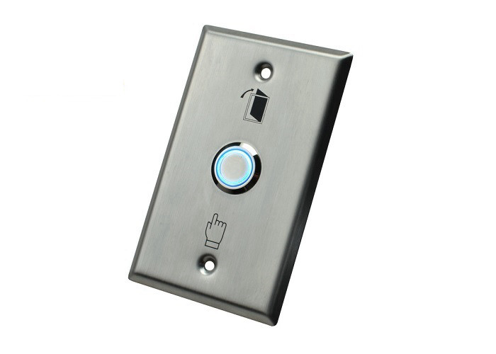 LED Indicator Push to Exit Button for Electric Lock with strong S / S Panel