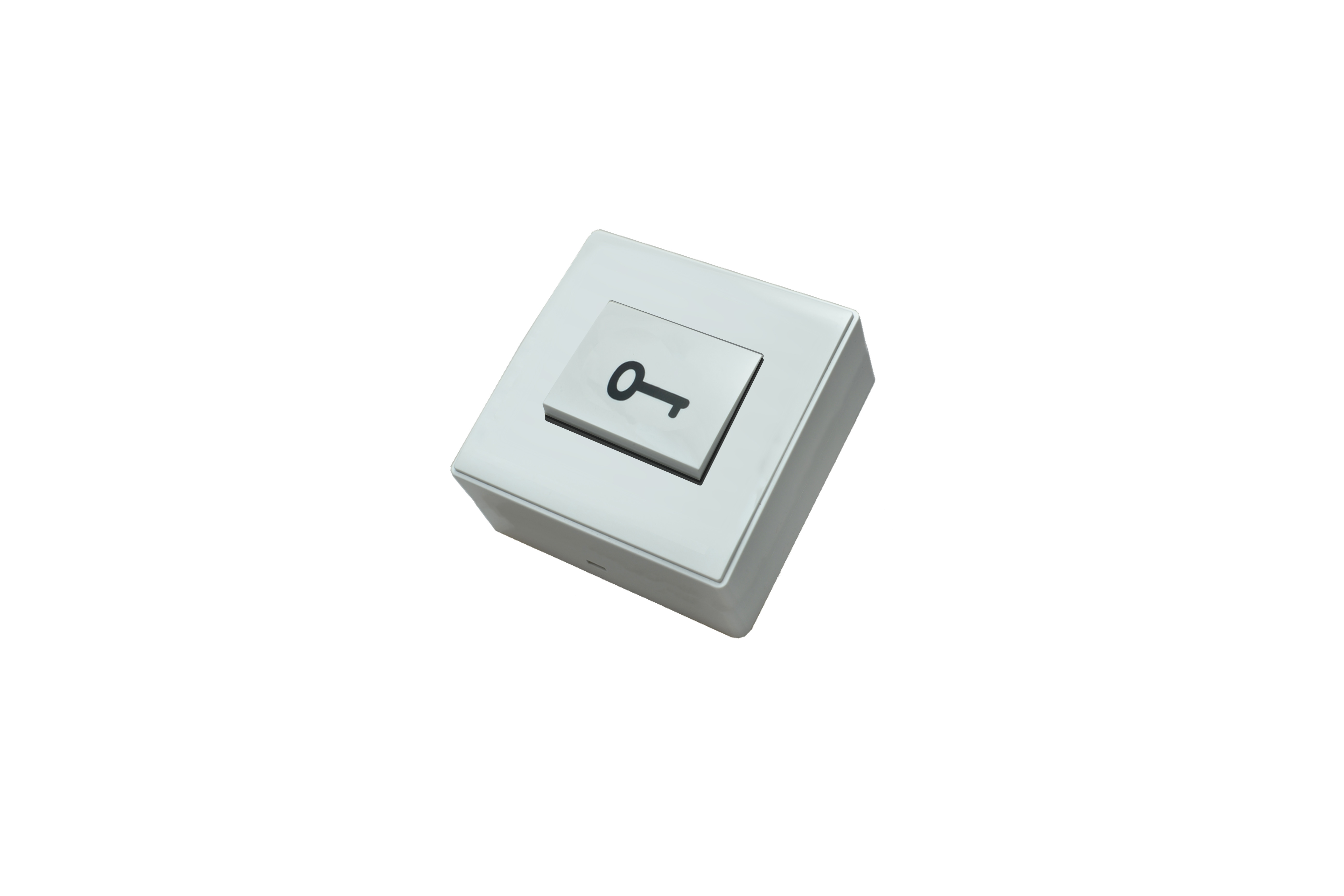 European Design Plastic Door Exit Push Button Switch Surface Mounted
